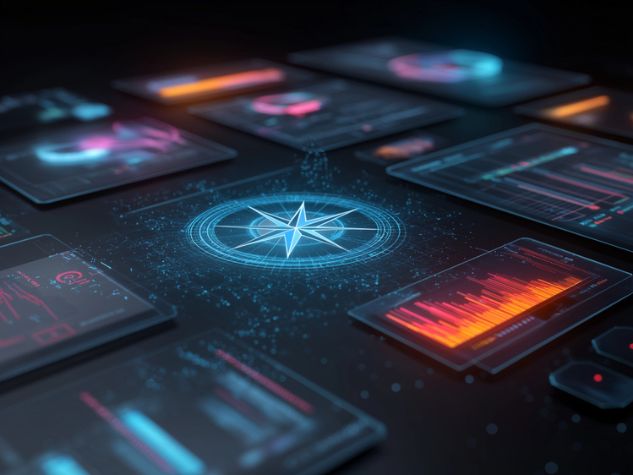 Digitaler Kompass – Symbol für Freiheit und Individualität