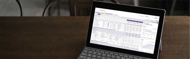 TaxWare Software für Steuerberatung, Finanzplanung und Vorsorge mit Analyse-Dashboard