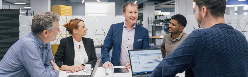 Beratungssituation mit TaxWare in der Praxis bei Steuer- und Finanzplanung